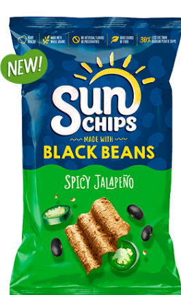 SunChips®<br>Black Bean Spicy Jalapeño