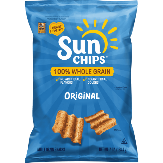 Bag of SUNCHIPS® Original Whole Grain Snacks