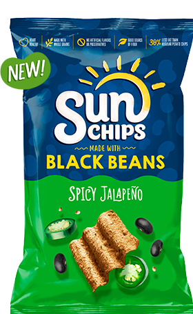 Bag of SunChips® Black Bean Spicy Jalapeño