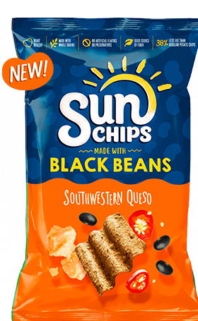 Bag of SunChips® Black Bean Southwestern Queso