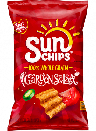 SUNCHIPS® GARDEN SALSA® Flavored Whole Grain Snacks